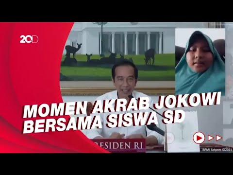 Momen Polos Anak SD Tanya Jokowi: Kalau Jadi Presiden Ngapain Aja Pak?