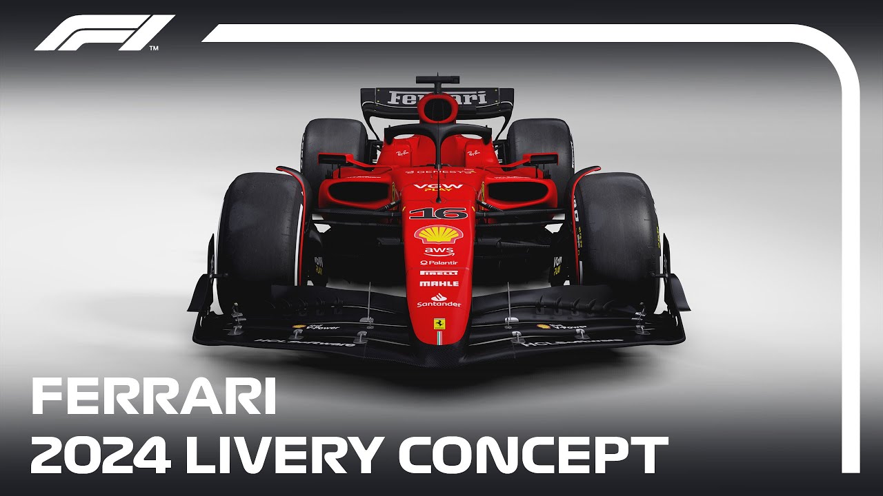 2024 Ferrari ‘Matte Scarlet’ Livery Concept | Showroom Showcase | F1 ...