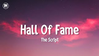 The Script - Hall Of Fame (lyrics)