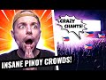 When FILIPINO crowds steal the artist&#39;s spotlight at concerts! REACTION