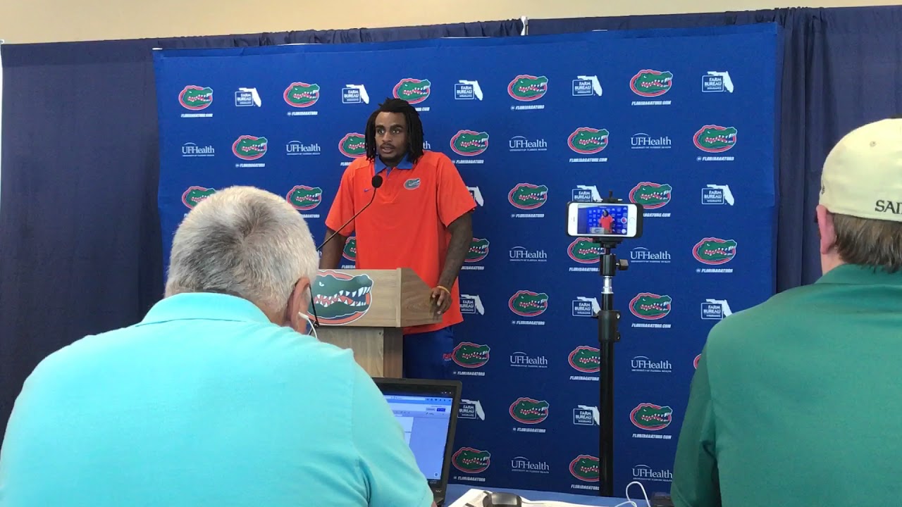 jacksonville beach golf course Gators WR Tyrie Cleveland on winning touchdown catch