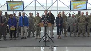 Governor Cuomo Issues Tractor Trailer Ban on Several Roadways - NYC Storm Briefing