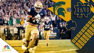Details Michigan State vs. No. 3 Notre Dame | COLLEGE FOOTBALL HIGHLIGHTS | 9/19/2026 | NBC Sports Guide
