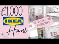 HUGE IKEA HAUL 2020 UK | HOUSE RENOVATION UPDATE WEEK 12 | HOME MAKEOVER VLOG | MUMMY OF FOUR