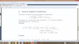 Laplace transform of Heaviside functions