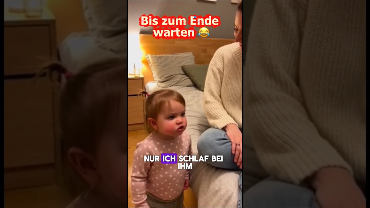 Papa gehört jetzt mir 😤😂 Was meint ihr zu solchen Kindern? 😂