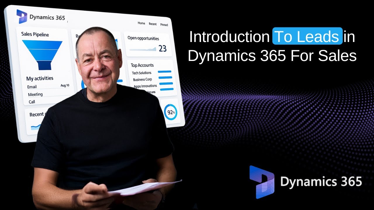 An Introduction to Leads in Microsoft Dynamics 365 For Sales - YouTube