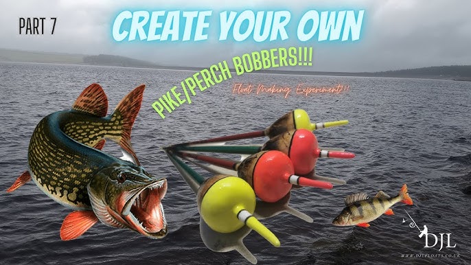 PIKE FISHING FLOATS!! HOW to CREATE a HANDMADE PIKE float from