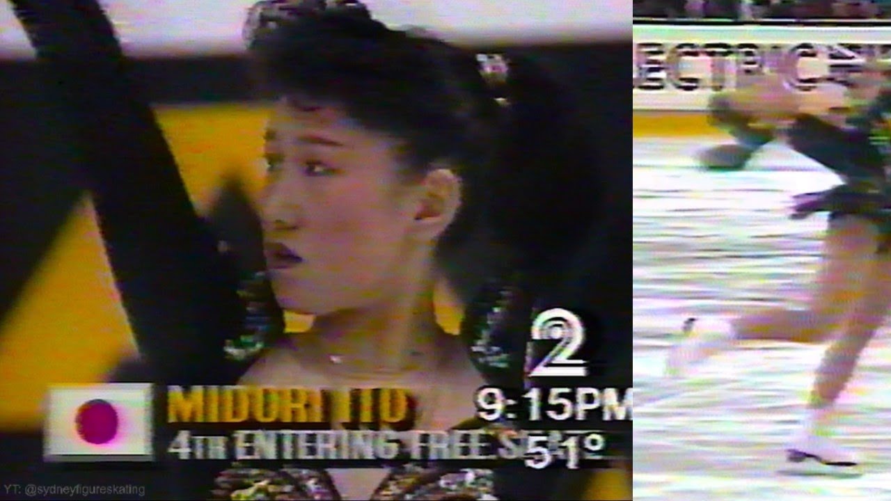 Midori Ito 🇯🇵🥈earns 3 perfect 6.0s | 1990 World free skate