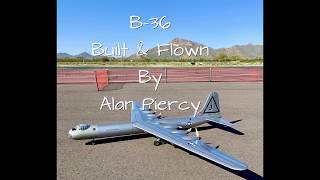 9 ft wingspan B-36 at the Arizona Electric Festival by Dick Gibson 420 views 4 years ago 3 minutes, 48 seconds