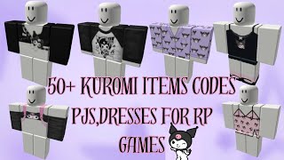 KUROMI OUTFIT CODES PART 2                                                       #sunnycodes #roblox