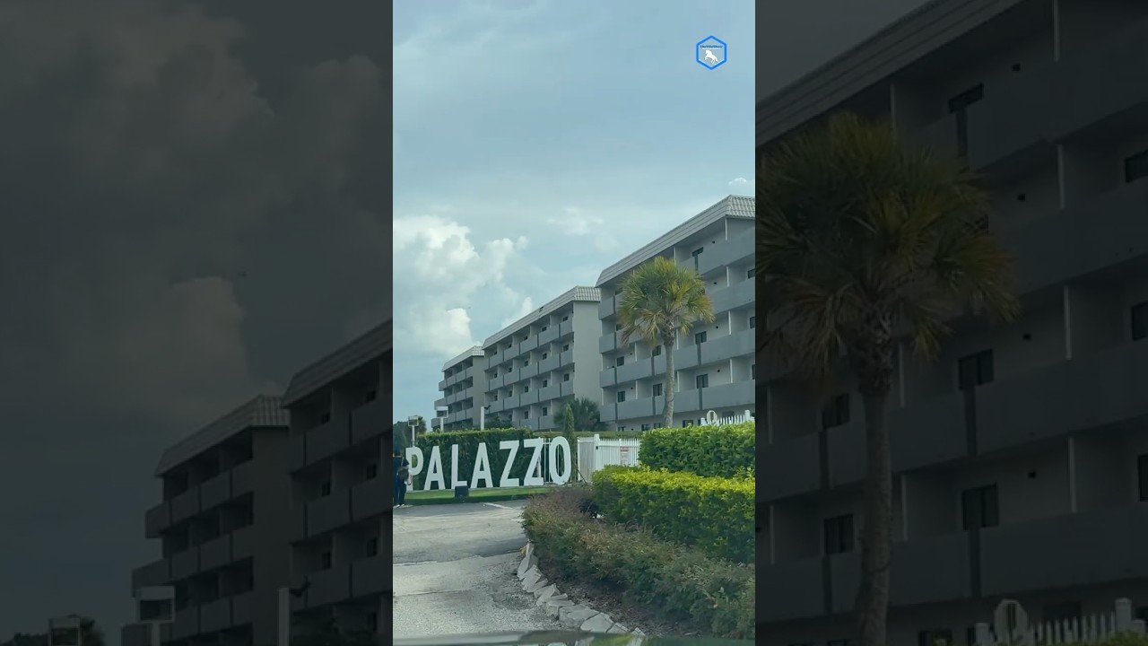 🏨 Подъезжаем к отелю The Palazzo в Орландо, Флорида | Автопутешествие 🧳✨