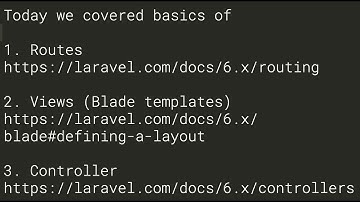 Learn Laravel the easy way - tamil - part 02