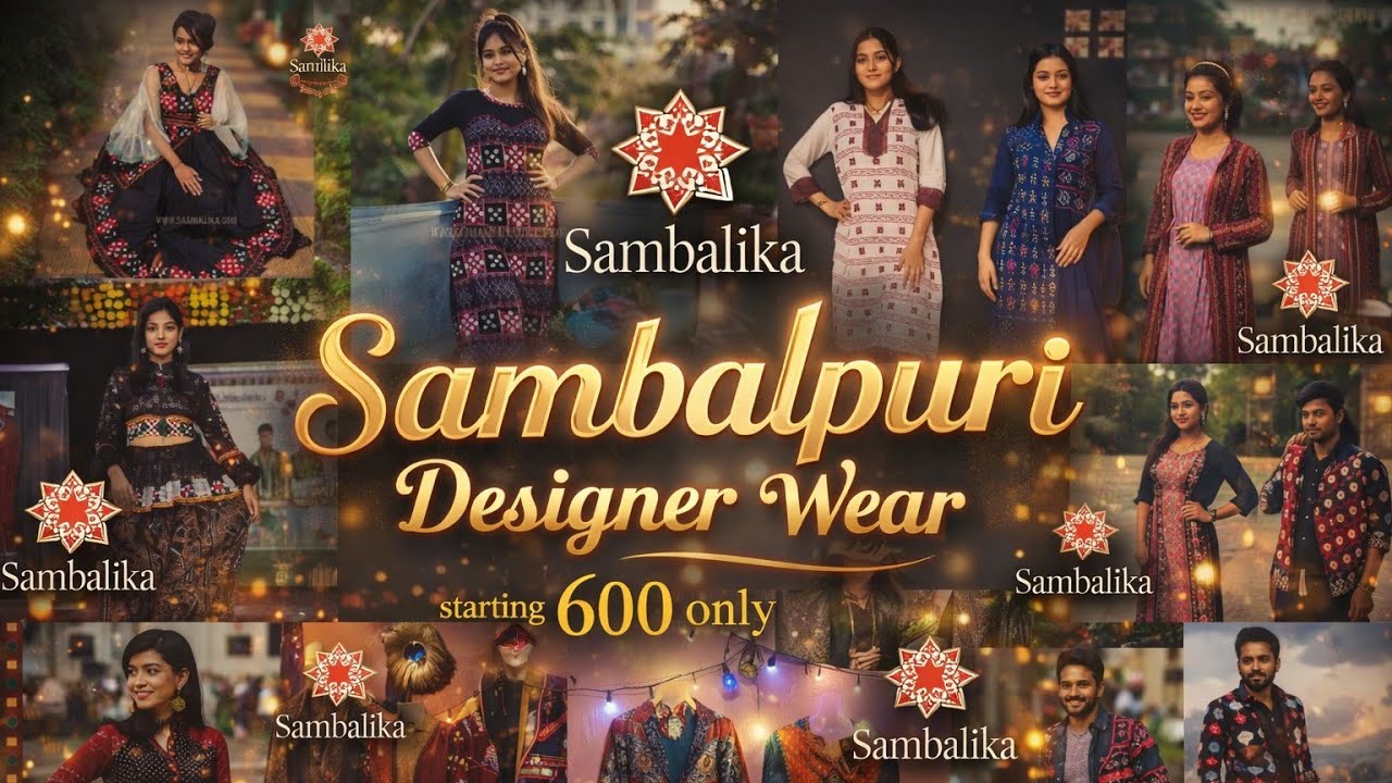 Sambalpuri Exclusive Designer Wear I Sambalika #sambalpuri