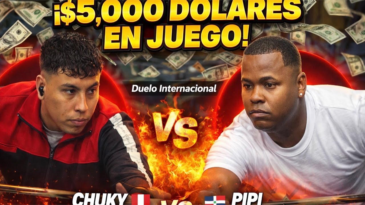 Pipi de Azúa vs chuky de Perú - 5,000 mil dólares dólares