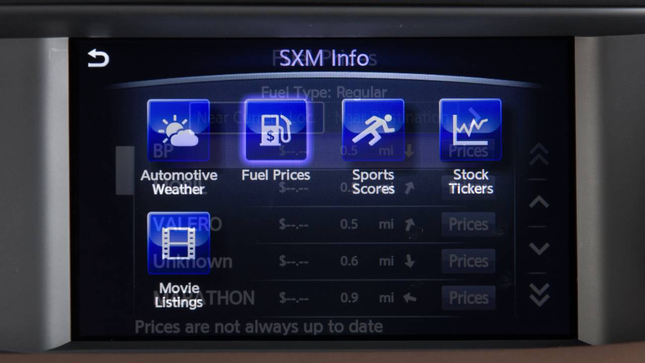 2017 INFINITI QX30 SiriusXM Travel Link® (if so equipped) YouTube