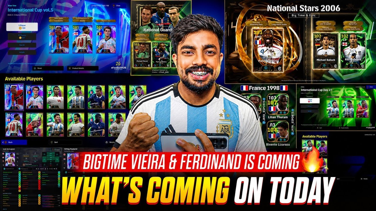 BIGTIME VIEIRA & EPIC FERDINAND IS COMING 😱🔥|| WHAT'S COMING TOMORROW 🤔 || നാളെയെങ്കിലും വരണേ 🥲🚶.