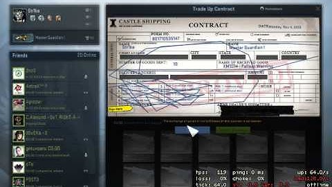 trade up contract counter strike global offensive 2