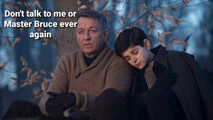 Alfred being the best character in Gotham for over...