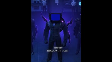 Top 10 of my favourite skibidi toilet characters || #skibiditoilet #edit #fyp #shorts #viralvideo