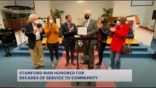 Stamford man honored for his work as first responder and state's attorney