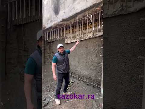 روش و ترتیب اجرای مش و شات در هنگام گود برداری ساختمانسازی ساختمان عمران مش و شات شاتکریت