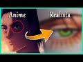 #2 😲DIBUJO REALISTA EL OJO de EREN JEAGER😱 [Como dibujar ojos] - Esteban Arts