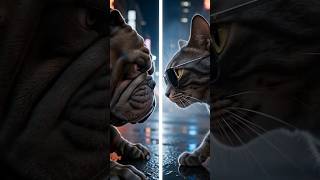 Bulldog and Cat Just Took Over Tokyo Drift 😂 #shorts #fastandfurious #edit