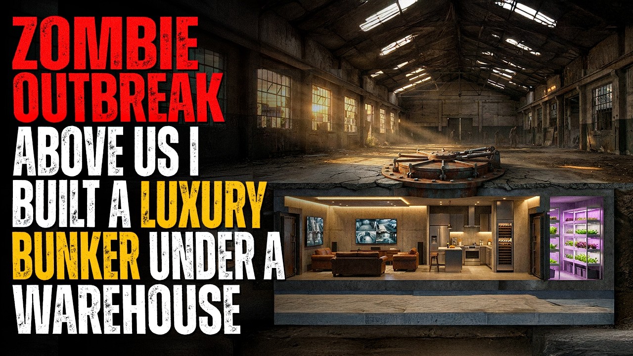 The Zombie Outbreak Forced Me to Build a Luxury Bunker Deep Under a Warehouse