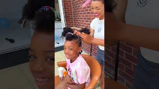 Easy kids hairstyle/ little girls hairstyle/ natural hair