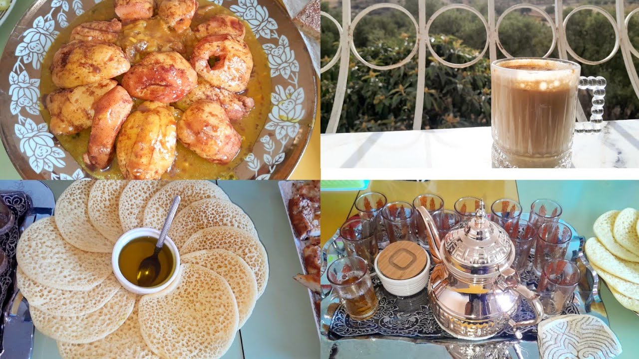 مرقة باللحم و السفرجل😍 معسل طايب مزيان و المريقة خاثرة وواقفة 😋 مع احسن بغرير مغربي بامتياز 😘