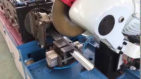 HVAC air duct TDC flange forming machine / TDC roll forming machine from MYT company