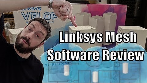 Linksys Velop Mesh AC2200 Software Review