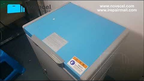 How to separate S8+ glass with F06 160 freezer