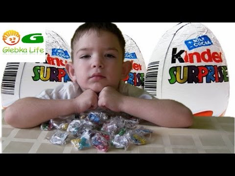 Киндер сюрприз игрушки. Собираем маленькие машинки из киндер сюрприза. Kinder surprise.