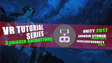 GAZE TO ACTIVATE AN ANIMATION - Unity2017, Android, GoogleVR