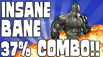 injustice 2: EASY BANE Combo Tutorial (37%)