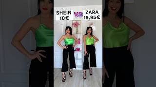 ZARA vs SHEIN 💚🍀 #zaravsshein
