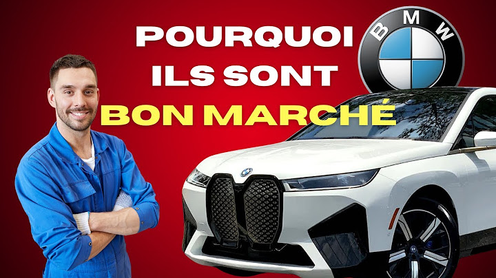 Pourquoi les BMW d'occasion sont-elles si bon marché