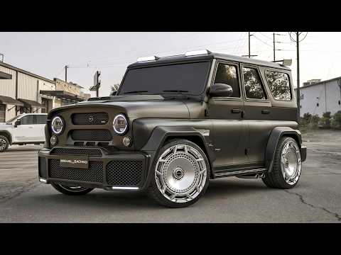 They Slammed a G-Wagon on Vissol Forged Wheels and It Looks Like a Spaceship | 77 Motors