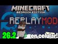 Como crear Cinemáticas En Minecraft Bedrock 26.2 |Replaymod