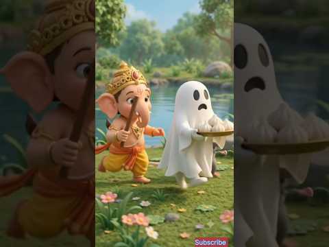 Diy Halloween🎃with clay|Ganesh ji ne kaise bachaye modak||#shorts#diy #ytshorts#viralvideo #viral