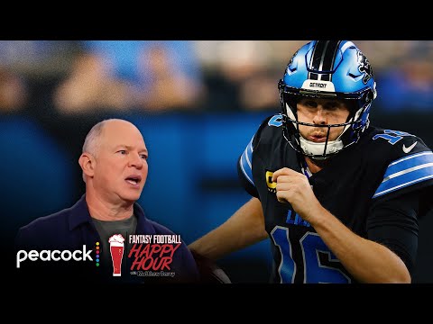 Jared Goff a 'low-end QB2' in fantasy rest of season | Fantasy Football Happy Hour | NFL on NBC