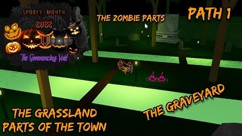 ,,The Cursed Items" Path 1: The Graveyard [Cube Defense Halloween Event 2022]