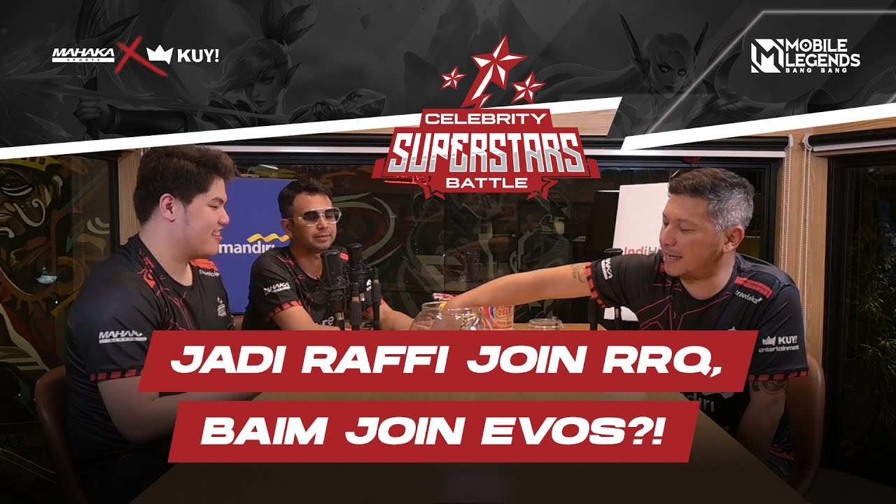 RAFFI AHMAD FADIL JAIDI LAWAN BAIM WONG ANYA GERALDINE!!! GANDENG EVOS RRQ BUAT BIKIN TIM ESPORTS?!