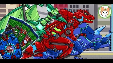Transform Dino Robot - General Mobilization dinosaur game (변신! 다이노로봇 - 총 출동)