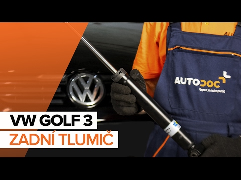 Jak vyměnit zadní tlumič na VW GOLF 3 NÁVOD | AUTODOC