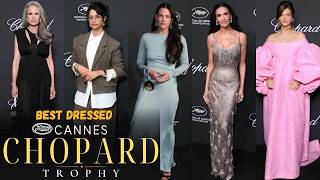 TOP 10 BEST DRESSED AT THE CHOPARD TROPHY PHOTOCALL 2026! (Cannes Film Festival)
