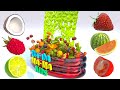 Names of fruits and vegetables in bath Videos for children | Da-Da Ma-Ma Kids