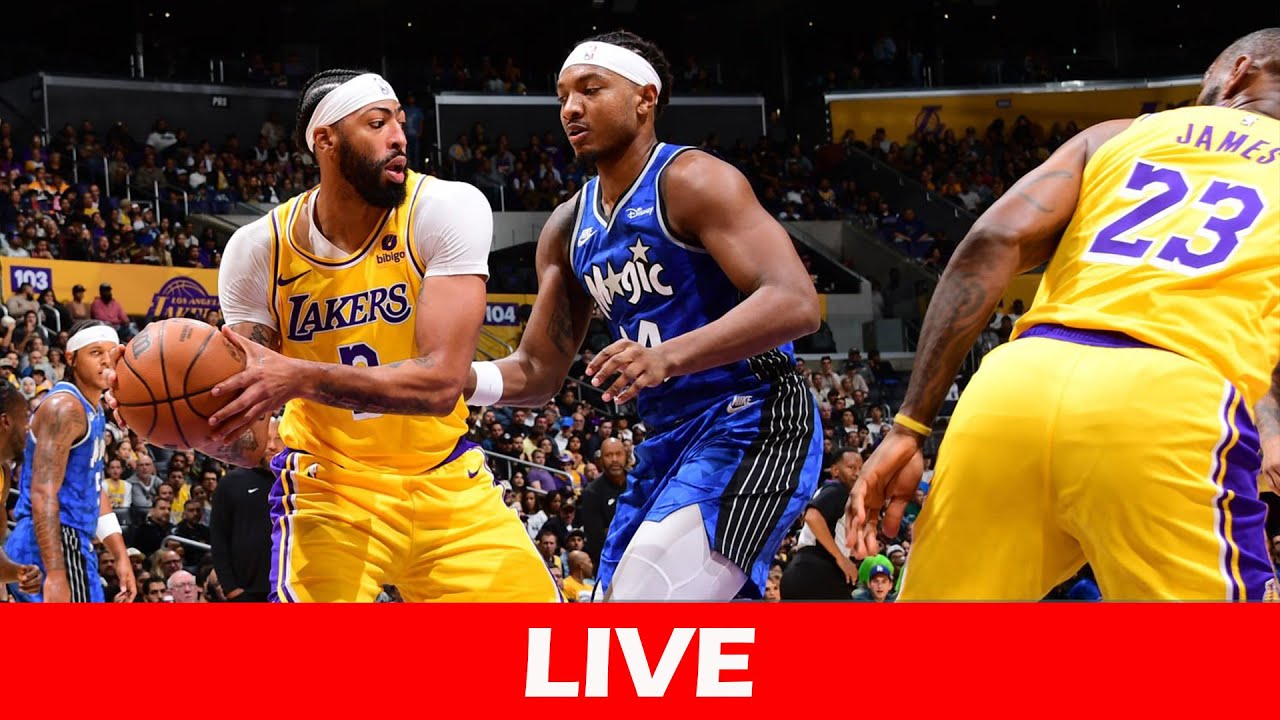 NBA GAME LIVE ORLANDO MAGIC VS LA LAKERS